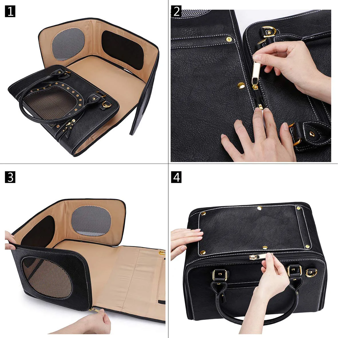 Heart Shape Pet Carrier: Cute Design Guide - detail view supplied by QUANZHOU JUNYUAN BAGS
