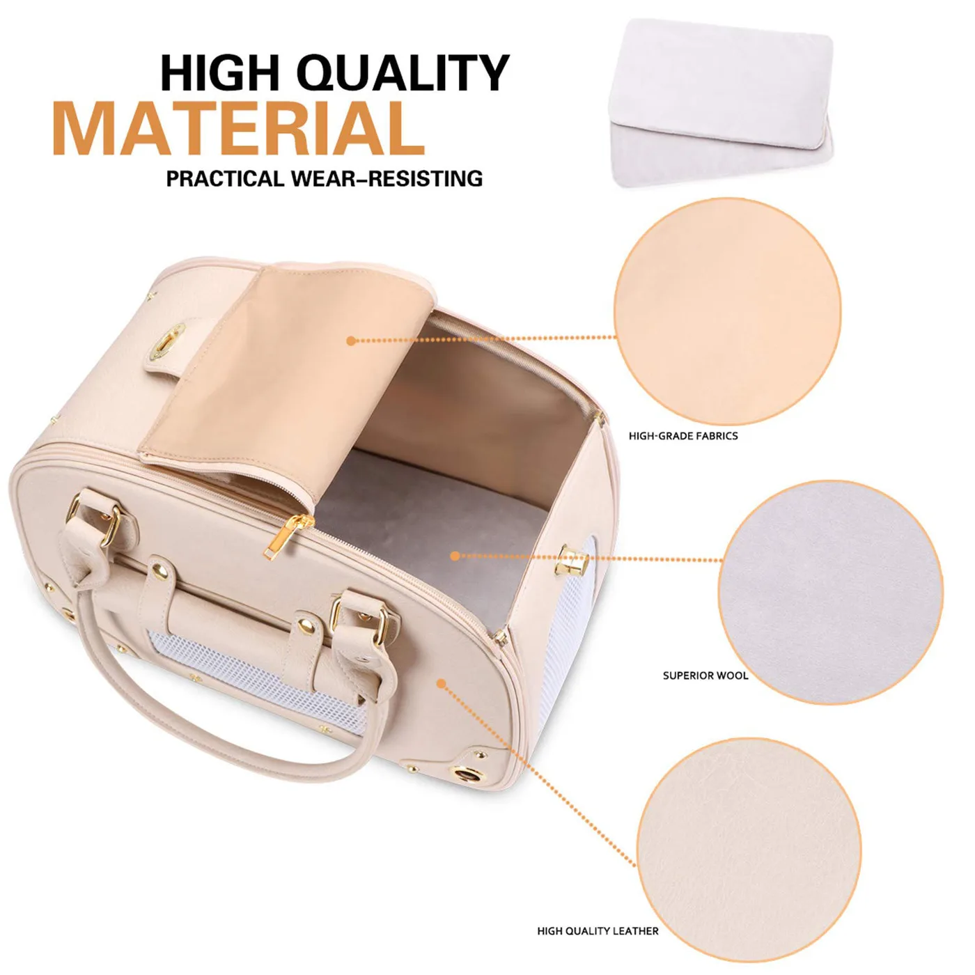 Gate Snap Strong Clips for Custom Pet Carriers: Load - detail view supplied by QUANZHOU JUNYUAN BAGS