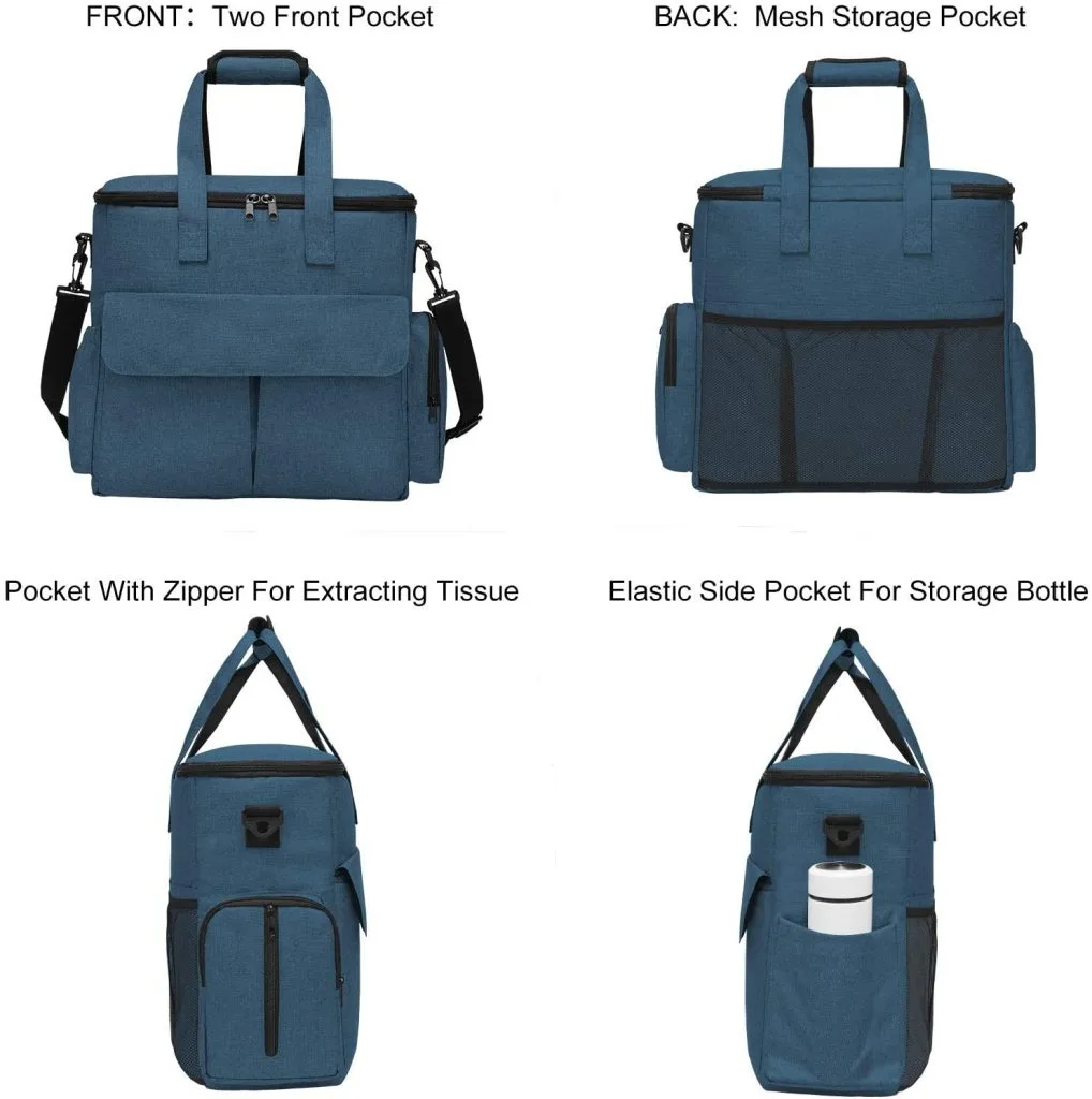 Expandable Pet Carrier: Extra Room - detail view supplied by QUANZHOU JUNYUAN BAGS