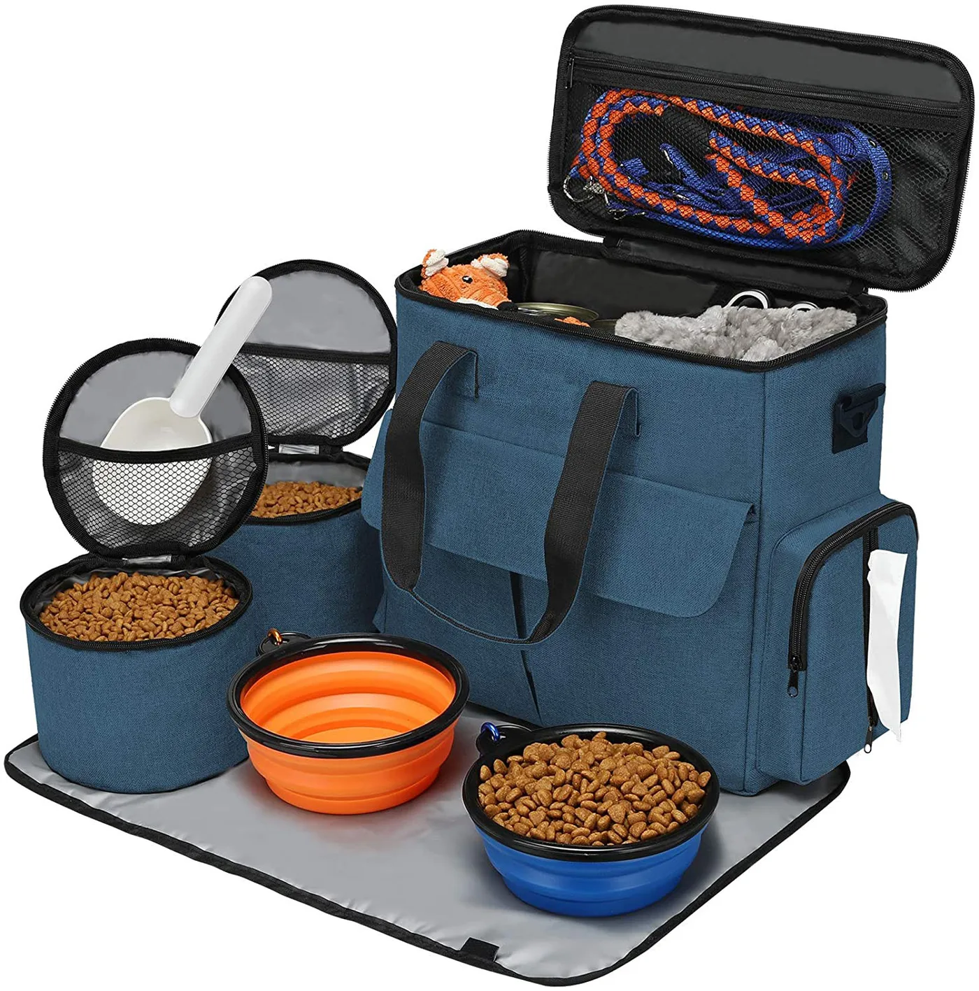 Expandable Pet Carrier: Extra Room - detail view supplied by QUANZHOU JUNYUAN BAGS