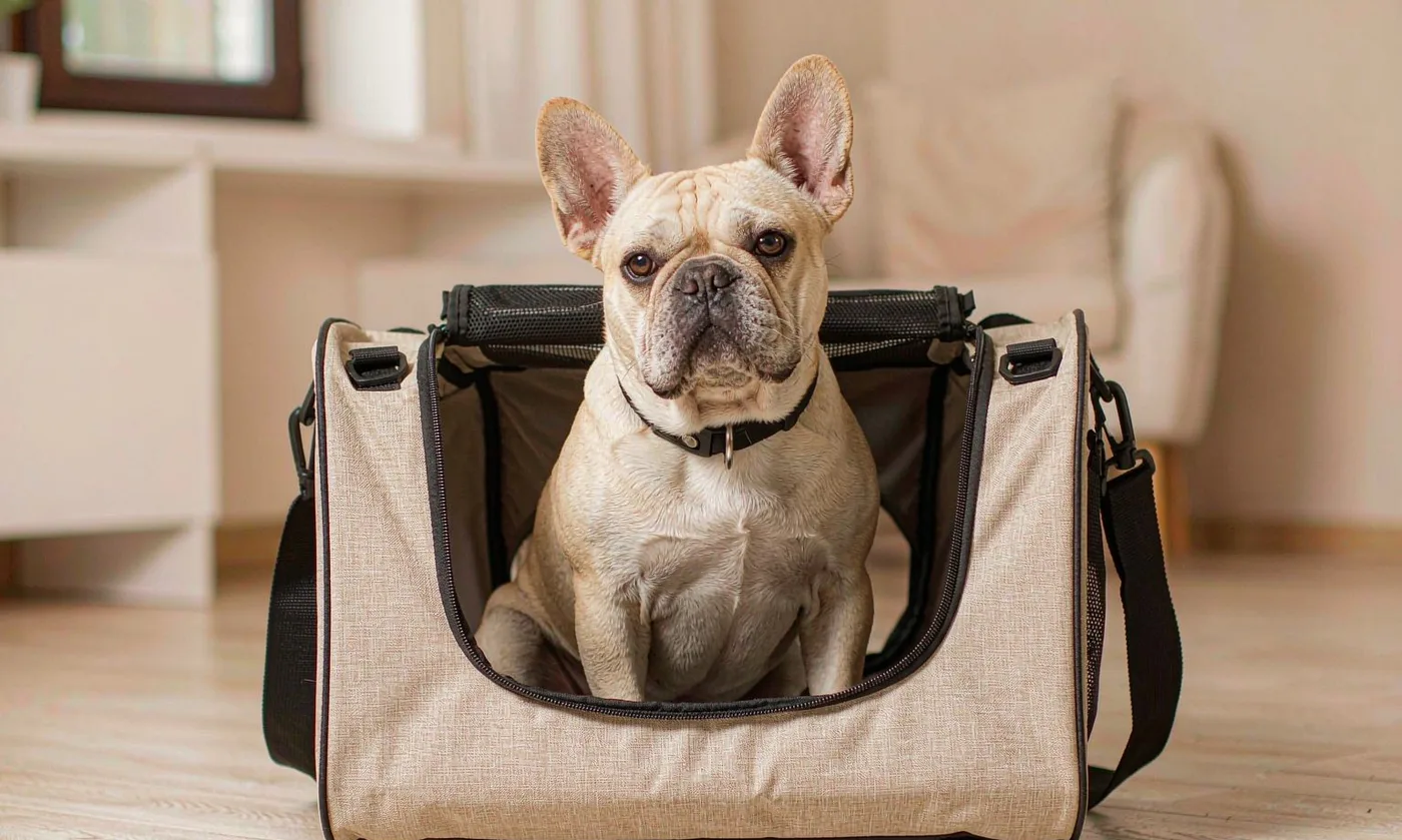 Triple Entry Custom Pet Carriers: 3 Access Points - detail view supplied by QUANZHOU JUNYUAN BAGS