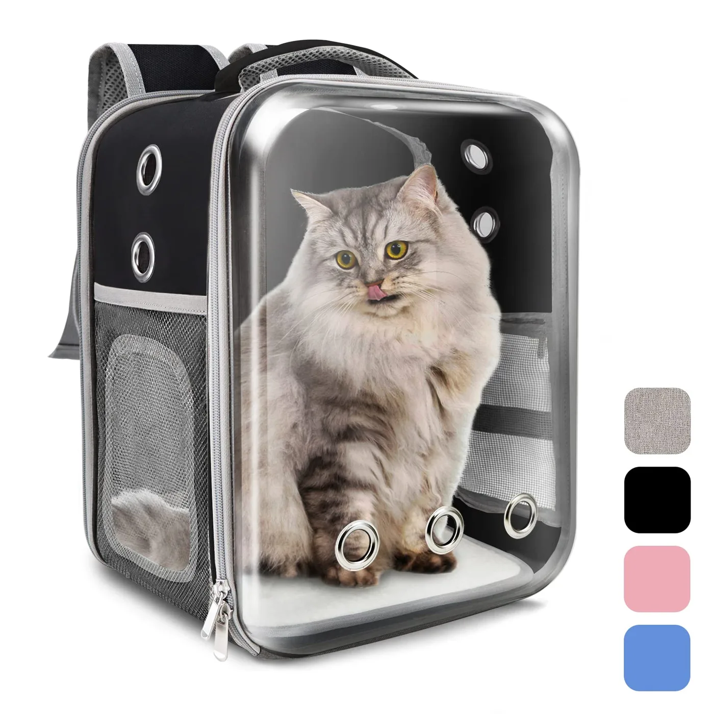 Backpack Shape Pet Carrier: Backpack Style Design - detail view supplied by QUANZHOU JUNYUAN BAGS