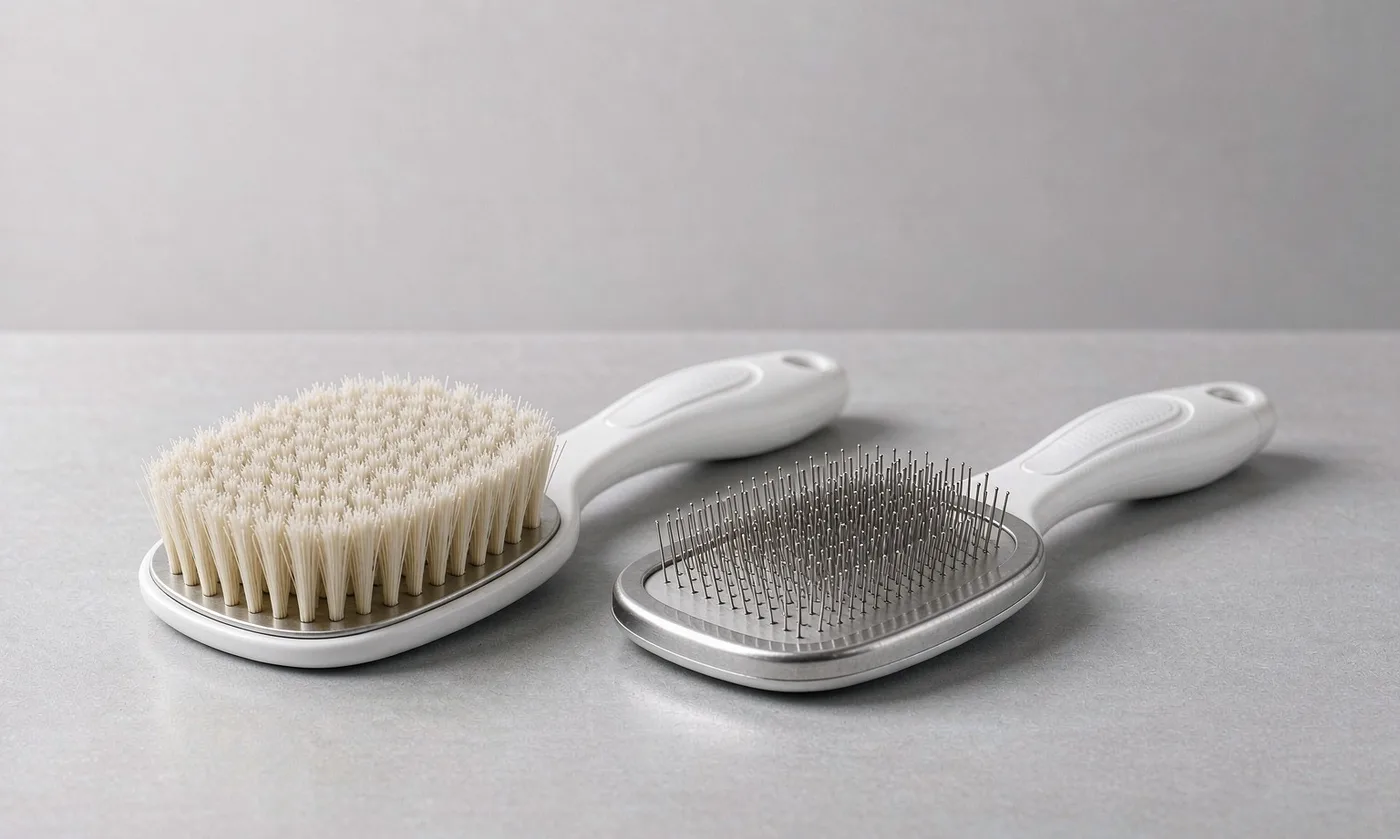 Custom Pet Comb: Detangling Tool Design and Branding - detail view supplied by QUANZHOU JUNYUAN BAGS
