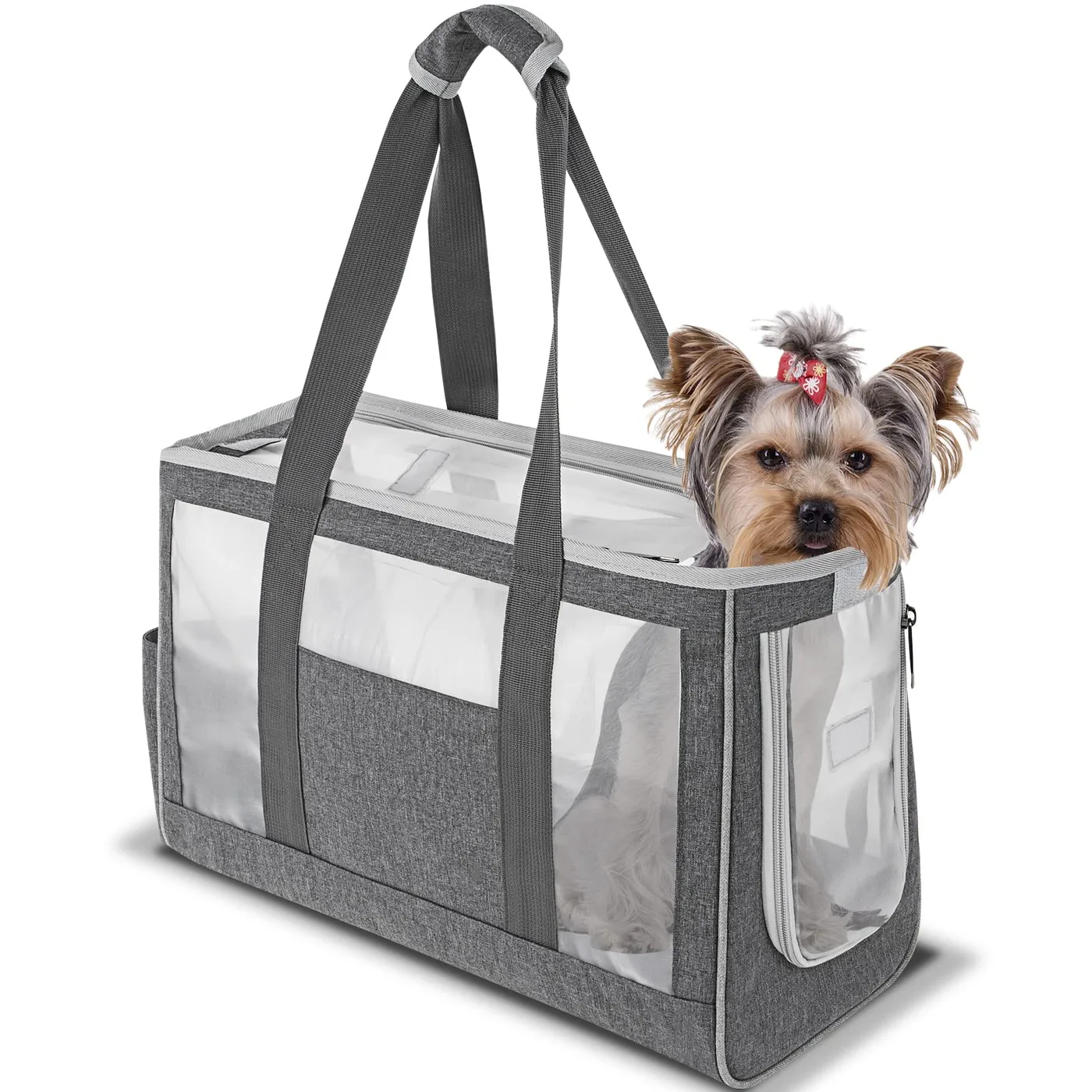 Heated Straps for Warmth: Powered Custom Pet Carrier - detail view supplied by QUANZHOU JUNYUAN BAGS